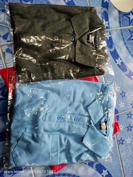 Product Review of HAPPY TEE เสื้อโปโล ทรงสวย มีกระเป๋า ผ้านุ่ม ไม่ต้องรีด ใส่ได้ทั้งชายและหญิง มีถึงไซส์ 5XL รอบอก 60” from k**i 0