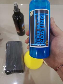 Product Review of Jacks Paket Ampuh ( Perawatan Mobil Efektif Hilangkan Jamur Kaca dan Pelindung Kaca Mobil ) All Varian 250 ML Spons dan Kain Microfiber from 🐬**🤏 2