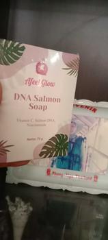 Product Review of [2 PCS ]SABUN GLOWING DNA SALMON AFEELGLOW Soap from A**n 1