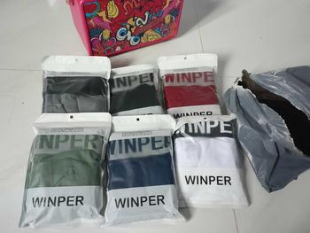 Product Review of กางเกงใน กางเกงในผู้ชาย กางเกงในบ๊อกเซอร์ แบรนด์ WINPER (W1) Man from เ**ว 0