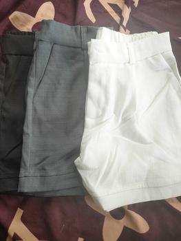 Product Review of Es Womens Premium Solf Tweed Casual Short With Belt Korean Outfit Women's Bottom from Y**💝 2