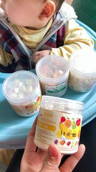 Product Review of Combo 3 hộp bánh mini đủ vị trái cây - SC Trái Cây - Rau củ ( ăn dặm cùng mẹ min ) Food cake ăn vặt snackh banh keo banh  gaun from ❤**️ 2