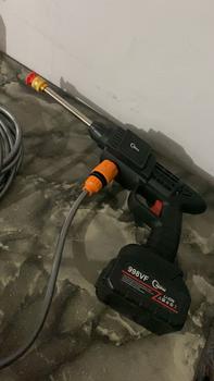 Product Review of [YOLO Tool] 998V Lithium Battery Wireless Car Washer with High Pressure Water Gun and Accessories COD Free Shipping from e**1 1