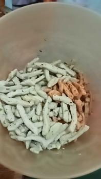 Product Review of Bundling basreng pedas manis 500gr & original 500gr total 2pcs Kering Makanan Food Snacks from M**O 0