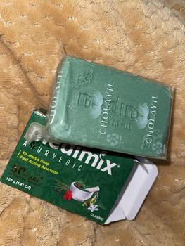 Product Review of Xà Phòng Medimix 18 Loại Thảo dược Ayurveda Tác Động Nhanh 125g Dưỡng Body Skincare from z**⪨ 2