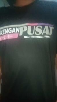 Product Review of KAOS DEKENGAN PUSAT PRIA LENGAN PENDEK BAHAN KATUN CVC ADEM TIDAK BIKIN GERAH VIRAL TIK TOK Nyaman Distro from @**k 0