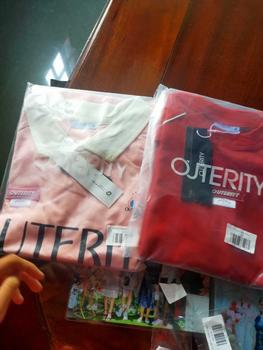 Product Review of Áo Polo phối cổ sọc tay Outerity Five Star Tee / Unisex Localbrand  2024 from h**m 1