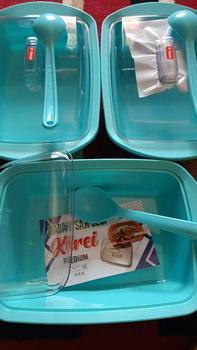 Product Review of Wadah saji plastik tutup bening ukuran M dan L from ** 1