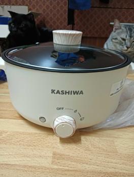 Product Review of KASHIWA หม้อไฟฟ้า KW-352 ความจุ 3 ลิตร กำลังไฟ 1000w เตาไฟฟ้า กระทะไฟฟ้า หม้อสุกี้ หม้อชาบู หม้ออเนกประสงค์ หม้อต้มไฟฟ้า from ป**n 0