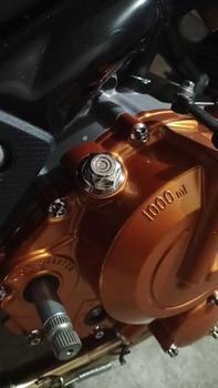 Product Review of CNC ENGINE OIL BOLTS STAINLESS CHROME FINISH from C**s B**z 0