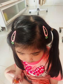 Product Review of Kẹp Tóc mái hình củ cà rốt màu sắc ngọt ngào cho bé gái from @**🍀 1