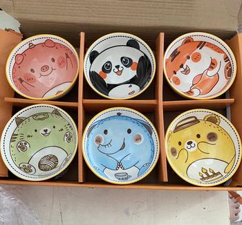 Product Review of Set 6 bát ăn cơm hình thú Tặng kèm 6 đôi đũa dễ thương from T**m 0