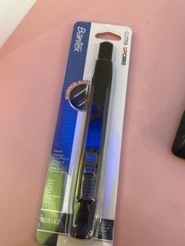 Product Review of Bantex คัตเตอร์ มีดคัตเตอร์ ใบมีด SK2 แข็งแรง ทนทาน เปลี่ยนใบมีดได้ คัตเตอร์พกพา ใบมีด ตัดคม ด้ามจับทนทาน อเนกประสงค์ Cutter Knife from y**y 1