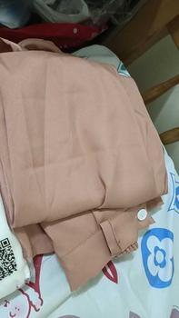 Product Review of สินค้าพร้อมส่ง   ชุดเซตยาวผ้าโพลีเอสเตอร์ เสื้อแขนกุดกระดุมหลัง+กางเกงซิปหน้ากระดุมหน้าสม็อคหลัง A4960 from C**r 0