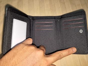 Product Review of 1PC Canvas Wallet Men's Multi Functional Short Student Small Money Clip Card Bag Minimalist Contrast Denim Three Fold Wallet from ŕ** 1