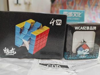 Product Review of MoYu MeiLong 4M Magnetic 4x4x4 Stickerless Speed Cube from D**Q 3