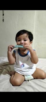 Product Review of 1Pcs Baby Teether TV Remote Control Shape Silicone Teether For Rodent Gum Pain Teething Toy Kids Sensory Educational Toy from E**e 0