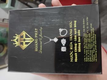 Product Review of Dung Dịch Nước Tẩy Rửa Làm Sạch Trang Sức Độc Quyền Hoàng Phát 150ml (HP) from Q**h A** Y** 0
