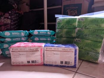 Product Review of 10pcs BELLA MISS Baby Wipes/baby hand mouth wipes (80 series) 190 grams from L**l 2