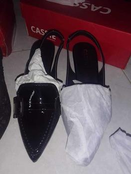 Product Review of CASSIE sepatu heels wanita high heels wanita slingback ( DR01 ) sepatu kerja wanita Shoes from i**H 1