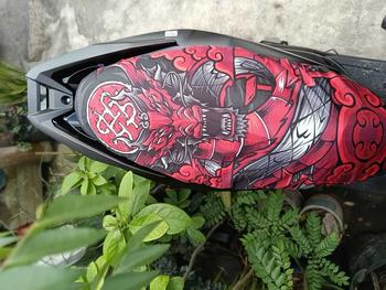 Product Review of Sarung Jok Motor Arvi 5 Dragon Elements Anti Cakar Kucing & Air motocrycle Motorcycle from F**M 3