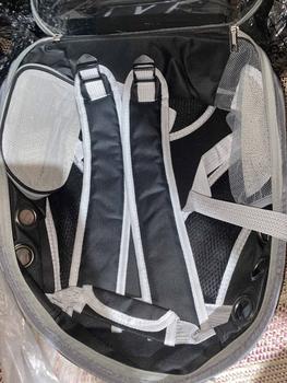 Product Review of Pet Backpack Carrier Bag Dog Cat Travel Backpack Pet Outdoors Portable Bag Transparent Bag BOB PET Cat Bag Carrier Pet Carrier Bag Puppy Outdoor Travel Backpack Pet Capsule Bag Transparent Space Carrying for Cat Adjustable Breathable from i**a 1