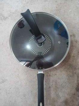 Product Review of COBU Non Stick Pan Thickening Non Stick Frying Pan With Cover  Induction Pan Suitable All Stove with handle wok ceramic  cookware from m**y s**p 1