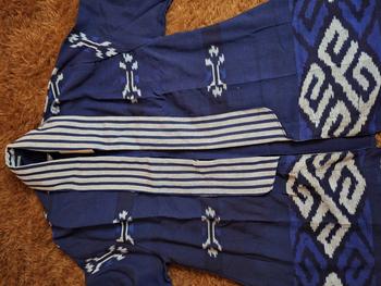 Product Review of Shanaya Baju Batik Wanita Blus Blazer Tenun Original Outer Batik Kerja Cantik Elegan Cocok untuk baju kerja kuliah atasan  cardigan  formal  kantor Casual  Nyaman Motif Katun Panjang Hitam from A**i 0