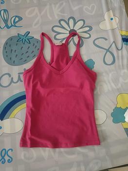 Product Review of B21_Áo 2 Dây Cổ V Phôm Ôm Body Chất Zip Lụa QC from N**c H**h 0
