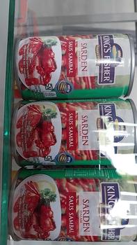 Product Review of Paket 6 pcs King's Fisher Sarden mini saus sambal Makanan Kaleng 155g kings fisher from A**a p**z s**y 0