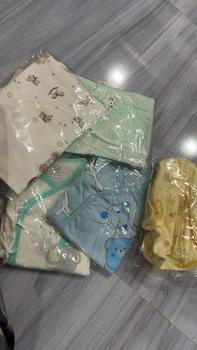 Product Review of Little Home Baby เสื้อผูกหน้าเด็กทารก ผ้าคอตตอน เสื้อป้ายแบบผูกหน้าเด็กแรกเกิด 0-3 เดือน from N**e ** 0