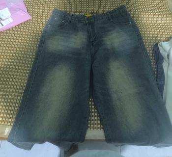 Product Review of [Bigsize] Quần Jean dáng dài ống rộng Unisex nam nữ nhà Mèo Mập trẻ trung cá tính có lưng thun từ 85-150kg from N**q 0