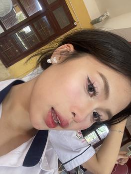 Product Review of Kính áp tròng mềm màu xanh lam, starlens, 2 miếng, được sử dụng trong 6 tháng, với lớp học 0-8, Đường kính 14,2 / 14,5mm from K** a** p**m 0