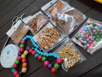 Product Review of DIY Beads Ethnic printed bead Spacer Charm from J** 0