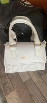 Product Review of Túi Xách Nữ Đeo Chéo Cầm Tay Da Pu Thời Trang Nắp Vuông Jinpin Bag from K**n 0