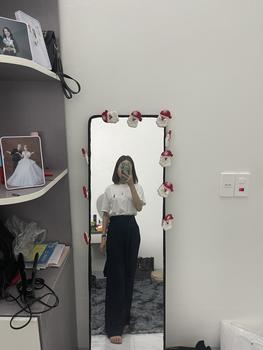Product Review of MRSSTUDIO - Quần ống rộng nữ 2 cạp kép 2025 cạp cao màu kem chất liệu thoáng mái mềm mịn MRQ085G Voi Women Pants Ong from 𝑐** 𝑄**ℎ 𝑙**🏫 0