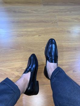 Product Review of Giày Lười Nam Da Bò Thật Penny Loafer W0023N Handmade from A**z 1