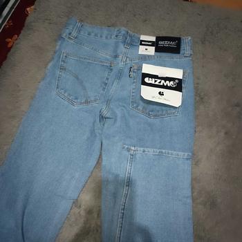 Product Review of Gizmo - Celana Jeans Reguler Bioblitz pria loose fit jumbo big keren Denim Nyaman from u**3 0
