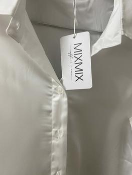 Product Review of Áo sơ mi lụa nữ Ivy (nhiều màu) MIXMIX - hàng thiết kế - hình chụp thật from M**x 0