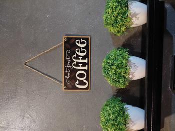 Product Review of แผ่นป้ายกาแฟไม้, ดีไซน์สร้างสรรค์, ทนทาน, 2023, จี้ป้าย, ตกแต่งผนังคาเฟ่, เหมาะสำหรับบาร์กาแฟ, วัสดุไม้ ป้าย from 🍓**🍓 0