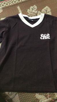 Product Review of Áo Baby Tee Cổ Tim Viền Màu ECOCHIC ENGINE BABYTEE B061 Local Brand Chính Hãng Unisex Form Ôm Premium Cotton from V**g T**ỳ 0