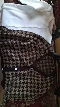 Product Review of Cardigan Houdstooth Autumn Semi Crop Outer Sweater from R**e E**a 0
