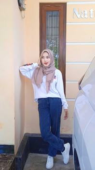 Product Review of Gurls Club Long Sleeve - Playground | Katun Combed Distro Kaos Nyaman Panjang Putih Sablon Baju Tangan T-Shirt Hitam Pendek Polos Santai Rib from 4**s 1