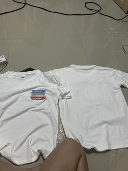 Product Review of เสื้อยืด เสื้อยืดแฟชั่น เสื้อยืดสไตล์คู่รัก Cotton เสื้อพิมพ์ลาย เสื้อยืดขาว เสื้อยืดสีดำ ใส่ได้ทั้งชายและหญิง ผ้านุ่มละมุนสุดๆ ราคาส่ง ส่งเร็ว Clothing from 💁**🧸 2