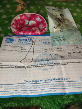 Product Review of Gelang Emas Veeline Bracelet Gold 10K Semar Nusantara from D**u 1