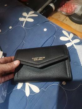 Product Review of Baellerry Medium Size Card Holder Zipper Purse PU Leather Wallet For Women from L** 1
