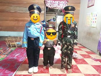 Product Review of SERAGAM PROFESI BAJU TNI ANGKATAN UDARA KOSTUM TENTARA UDARA ANAK from W**🩶 1