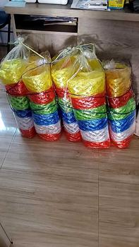 Product Review of เชือกฟางพลาสติก ยกโหล เกรดAอย่างดี เชือกฟางเบาคละสี เชือกมัดของ from W**n 0