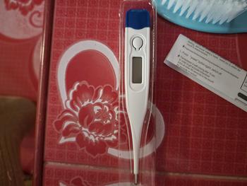 Product Review of ปรอทวัดไข้ดิจิตDigital Thermometer ใช้วัดอุณหภูมิร่างกายสำหรับวัดไข้ พร้อมส่งทันที! from A**9 1