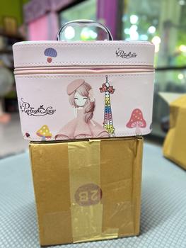 Product Review of BEU051 กระเป๋าเครื่องสำอาง มี 3 sizeให้เลือก วัสดุผ้า PUกันน้ำ มีหูหิ้วซิปอย่างดีกล่องเก็บเครื่องสำอางกันน้ำ กระเป๋าเดินทาง from ส**ง 2